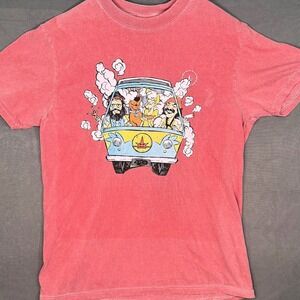 Scooby-Doo Mystery‎ Van Cheech and Chong Mens Medium Vintage Cartoon Tee